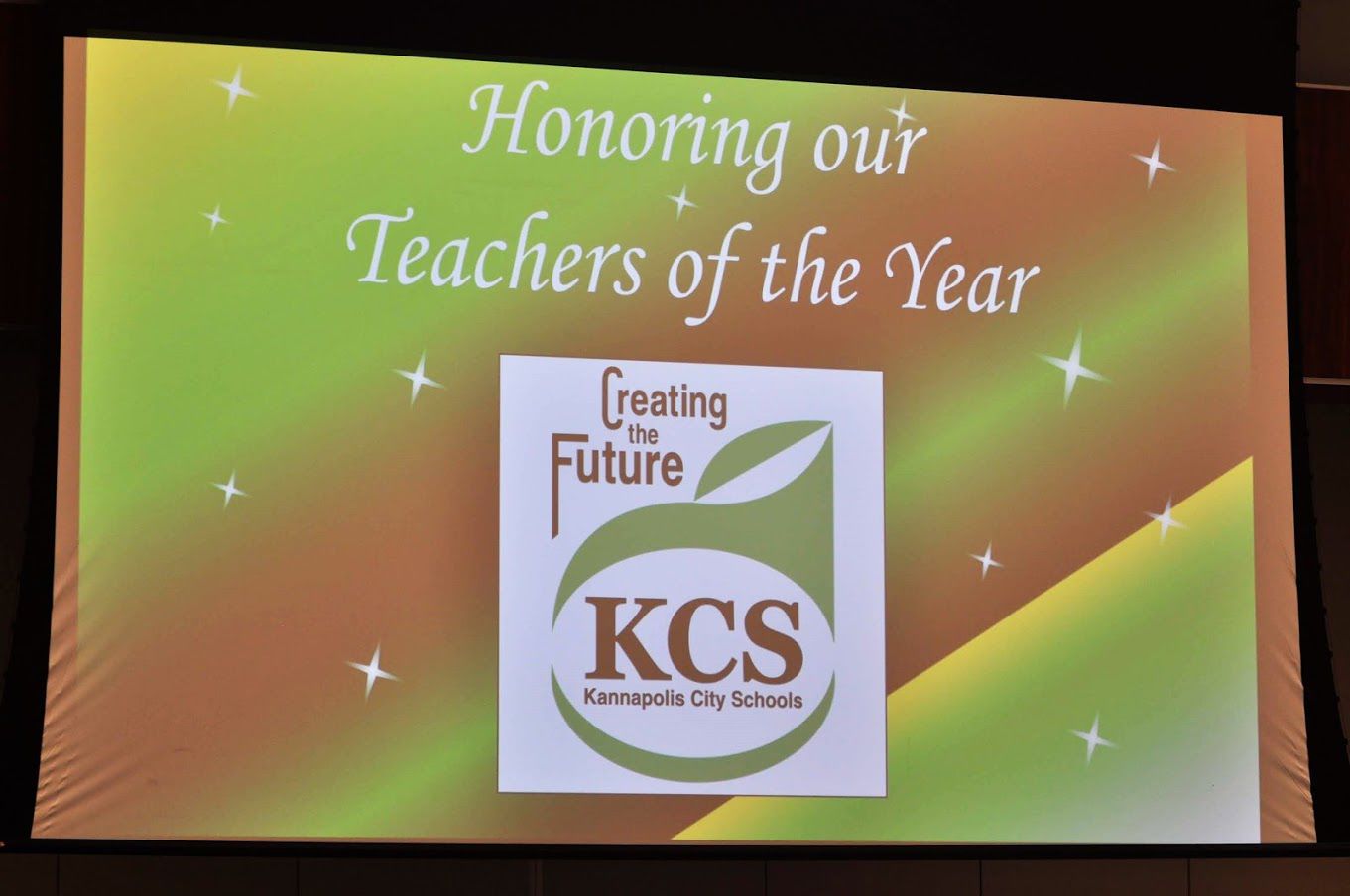KCS Teacher of the Year breakfast